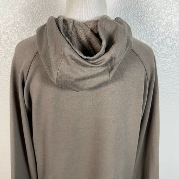 Free Fly Women’s Pullover Bamboo Fleece Hoodie Hooded Sweater in Brown Size M - Picture 9 of 15